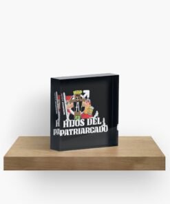 Bloques acrílicos | Hijos Del Patriarcado (letras blancas)