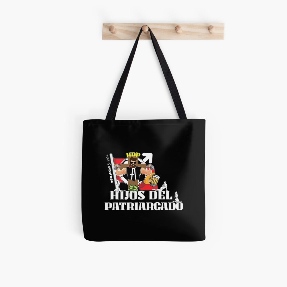 Bolsa de tela estampada | Hijos Del Patriarcado (letras blancas)