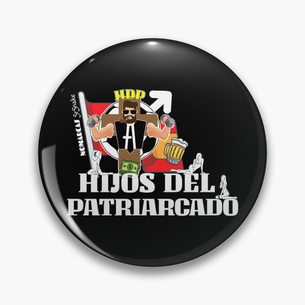 Chapas | Hijos Del Patriarcado (letras blancas)