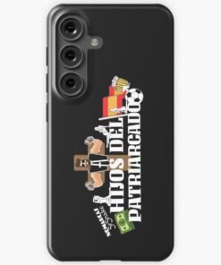 Alternative view of Funda rígida para Samsung | Hijos Del Patriarcado (letras blancas)