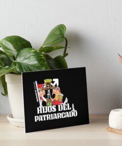 Alternative view of Lámina rígida | Hijos Del Patriarcado (letras blancas)