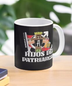 Alternative view of Taza clásica |  Hijos Del Patriarcado (letras blancas)