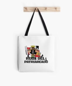 Bolsa de tela estampada | Hijos Del Patriarcado (letras negras)
