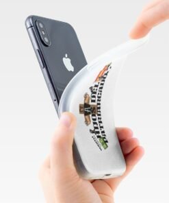 Funda blanda para iPhone | Hijos Del Patriarcado (letras negras)