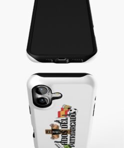 Funda resistente para iPhone | Hijos Del Patriarcado (letras negras)
