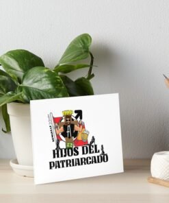 Alternative view of Lámina rígida | Hijos Del Patriarcado (letras negras)