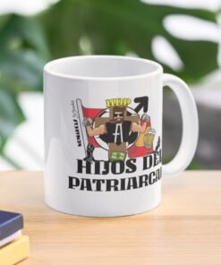 Alternative view of Taza clásica |  Hijos Del Patriarcado (letras negras)