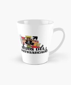 Taza cónica |  Hijos Del Patriarcado (letras negras)