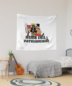 Tela decorativa |  Hijos Del Patriarcado (letras negras)