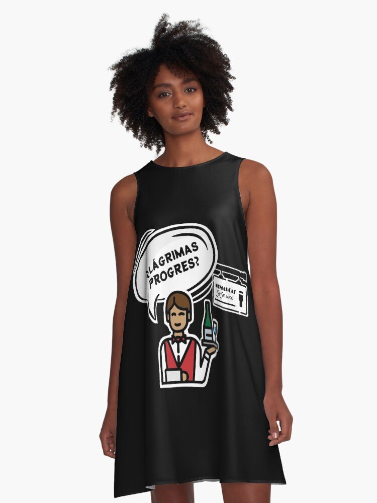 Vestido acampanado | Lágrimas progres