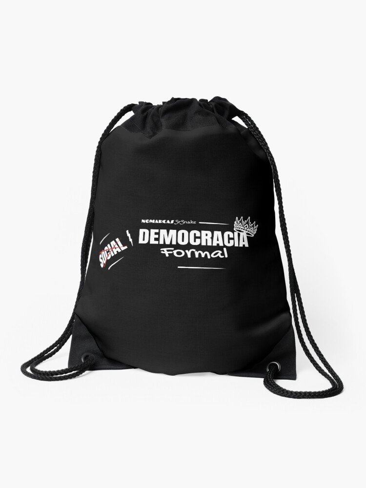 Mochila de cuerda | Democracia formal - Imagen 2