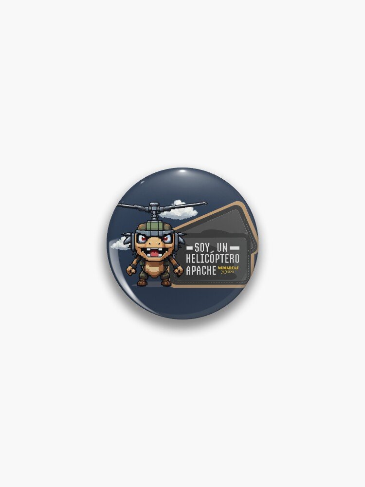 Chapas | Soy un helicóptero apache - Imagen 2