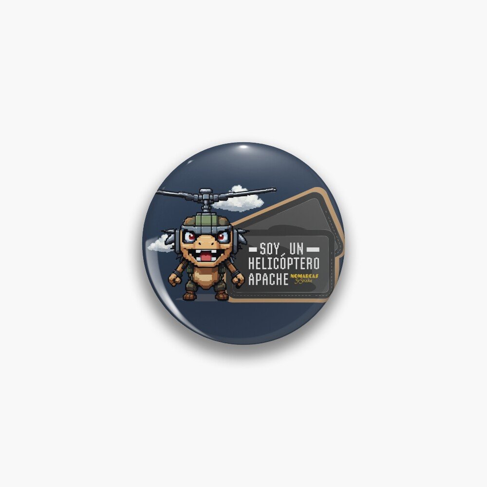 Chapas | Soy un helicóptero apache - Imagen 3