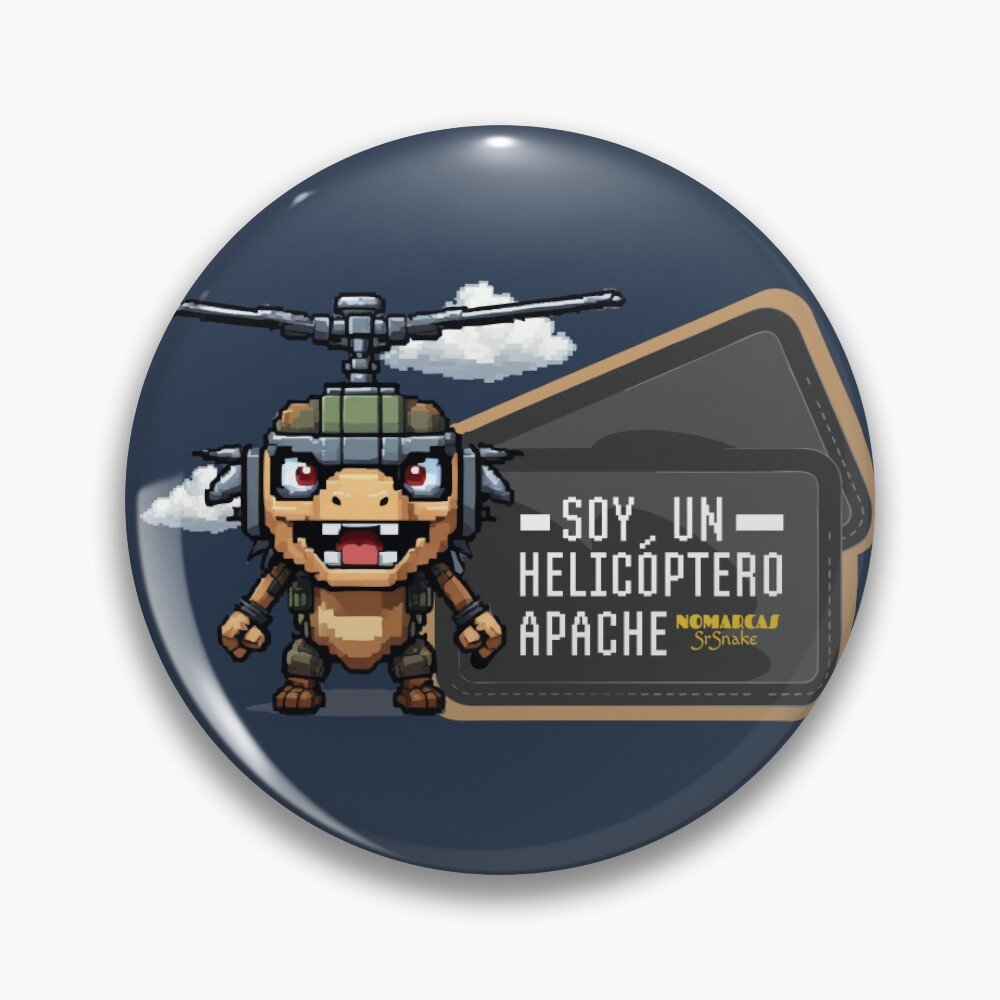 Chapas | Soy un helicóptero apache