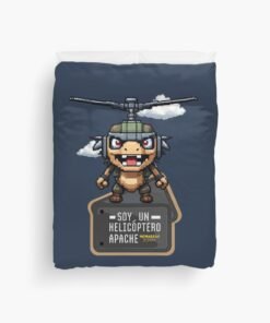 Alternative view of Funda nórdica |  Soy un helicóptero apache