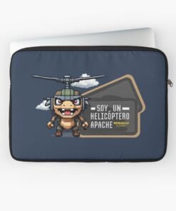 Funda para portátil | Soy un helicóptero apache