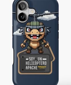 Alternative view of Funda resistente MagSafe para iPhone | Soy un helicóptero apache