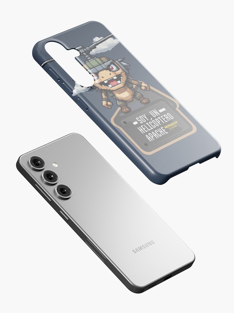 Funda rígida para Samsung | Soy un helicóptero apache