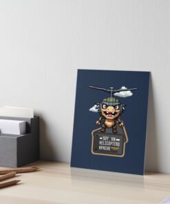 Alternative view of Lámina rígida | Soy un helicóptero apache