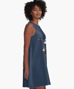 Alternative view of Vestido acampanado | Soy un helicóptero apache