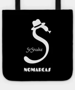 Bolsas de tela | Logotipo sencillo SrSnake (letras blancas)
