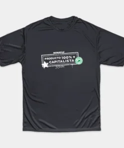 Alternative view of Camisetas | Producto 100% Cap (letras blancas)