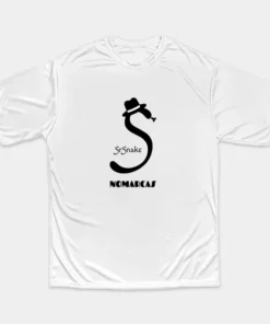 Alternative view of Camisetas | Logotipo sencillo SrSnake (letras negras)