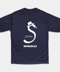 Alternative view of Camisetas | Logotipo sencillo SrSnake (letras blancas)