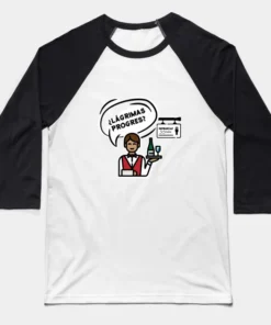 Alternative view of Camiseta Béisbol | Lágrimas progres