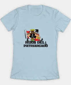 Alternative view of Camisetas | Hijos Del Patriarcado (letras negras)