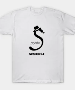 Camisetas | Logotipo sencillo SrSnake (letras negras)
