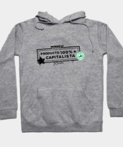 Sudaderas con capucha | Producto 100% Cap (letras negras)