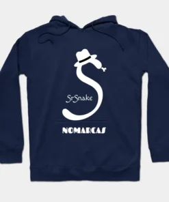Sudaderas con capucha | Logotipo sencillo SrSnake (letras blancas)