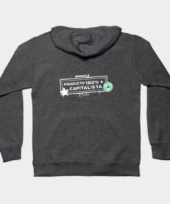 Alternative view of Sudaderas con capucha | Producto 100% Cap (letras blancas)
