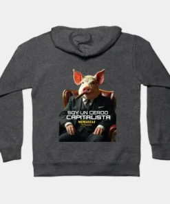 Alternative view of Sudaderas con capucha | Cerdo capitalista 2.0