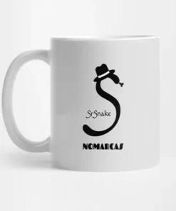 Tazas | Logotipo sencillo SrSnake (letras negras)