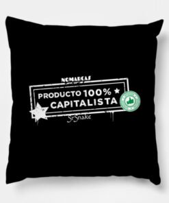 Cojín | Producto 100% Cap (letras blancas)