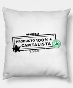 Cojín | Producto 100% Cap (letras negras)