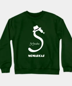 Sudaderas sin capucha | Logotipo sencillo SrSnake (letras blancas)