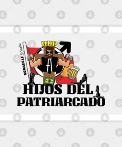 Alternative view of Imán | Hijos Del Patriarcado (letras negras)
