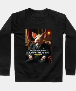 Alternative view of Sudaderas sin capucha | Cerdo capitalista