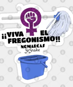 Alternative view of Pegatina | Viva el fregonismo