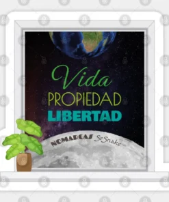 Alternative view of Pegatina | Vida, Propiedad, Libertad