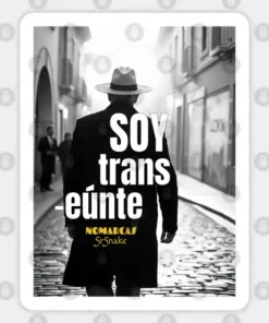 Alternative view of Pegatina | Soy transeúnte