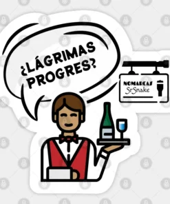 Alternative view of Pegatina | Lágrimas progres