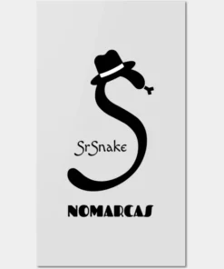 Poster and Art Prints | Logotipo sencillo SrSnake (letras negras)