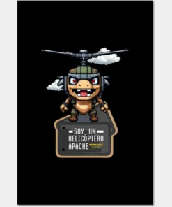 Poster and Art Prints | Soy un helicóptero apache