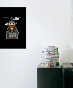 Alternative view of Poster and Art Prints | Soy un helicóptero apache