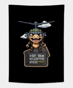 Tapiz | Soy un helicóptero apache