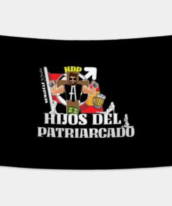 Tapiz | Hijos Del Patriarcado (letras blancas)